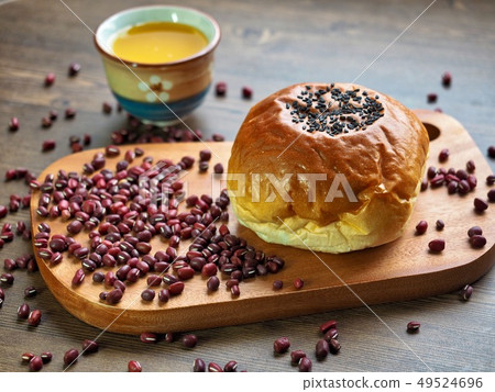 甘藷和紅豆和甜酸奶油 甘藷和紅豆和甜酸奶油 49524696