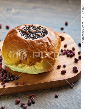 甘藷和紅豆和甜酸奶油 49524699