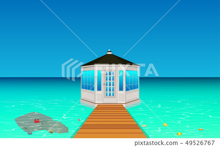 gazebo on the beach gazebo on the beach 49526767
