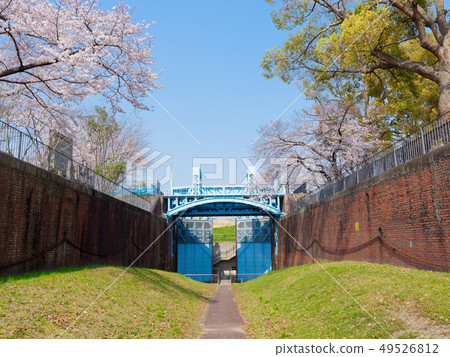 Osaka Blooming ema no komon (formerly Dai-ichimon, an Important Cultural Property) 49526812