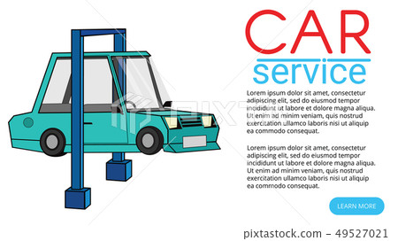 Auto mechanic working 49527021