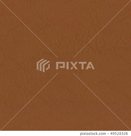 Closeup detail on soft brown leather texture. Seamless square background, tile ready. Closeup detail on soft brown leather texture. Seamless square background, tile ready. 49528326