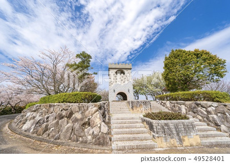 松浦市福島鎮大山公園天文台 照片素材 圖片 圖庫