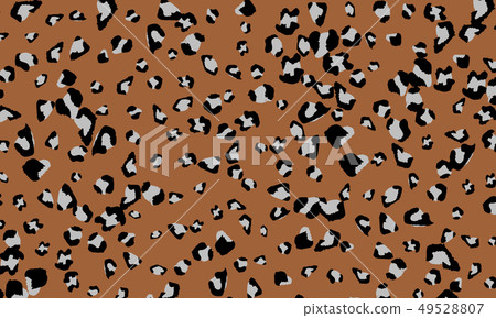 Leopard print design. Animal skin pattern. Leopard print design. Animal skin pattern. 49528807