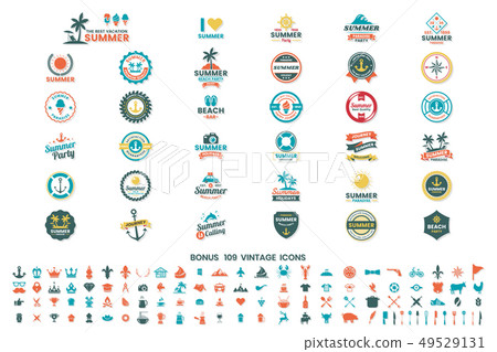 Vintage Retro Vector Logo for banner Vintage Retro Vector Logo for banner 49529131