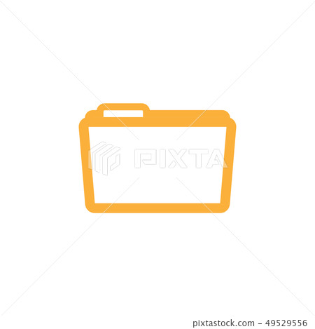 Folder icon graphic design template vector - Stock Illustration ...