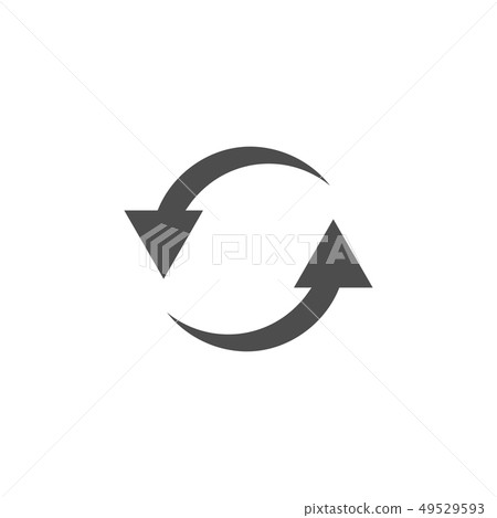 Reload refresh icon graphic design template vector - Stock Illustration ...