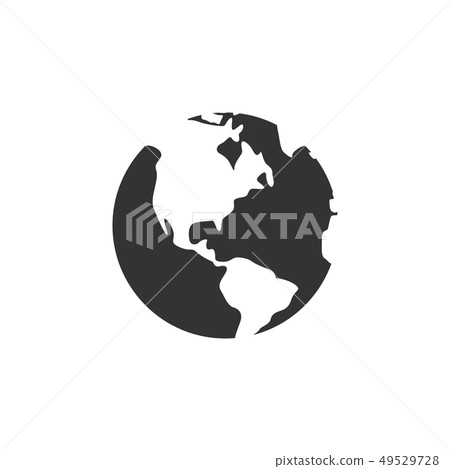 Globe icon graphic design template vector - Stock Illustration ...