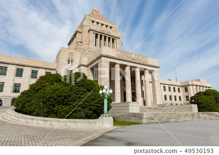 Side of parliament building (Nagata-cho, Chiyoda-ku, Tokyo) Side of parliament building (Nagata-cho, Chiyoda-ku, Tokyo) 49530193