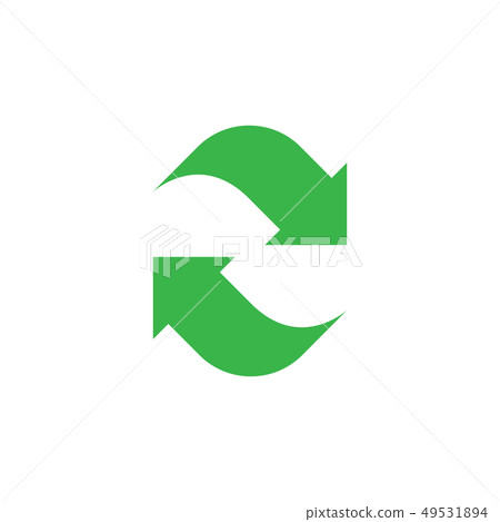 Refresh icon graphic design template vector - Stock Illustration ...