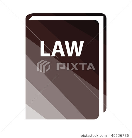 Law book icon Law book icon 49536786