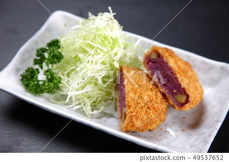 紫色炸丸子 紫色炸丸子 49537652