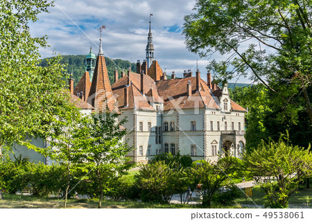 beautiful house of ancient architecture with upsta beautiful house of ancient architecture with upsta 49538061