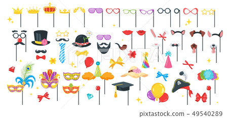 Photo props or booth set 49540289