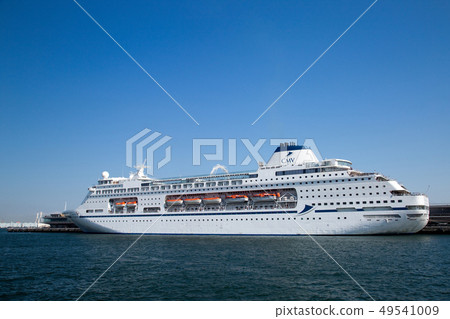 Passenger ship Columbus Yokohama Port Passenger ship Columbus Yokohama Port 49541009