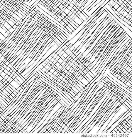 Abstract background with lines. Black and white - Stock Illustration ...