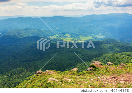 mountains, valleys and ridges of carpathians 49544578