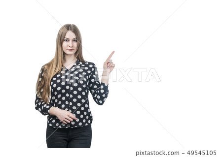business woman advertises business woman advertises 49545105