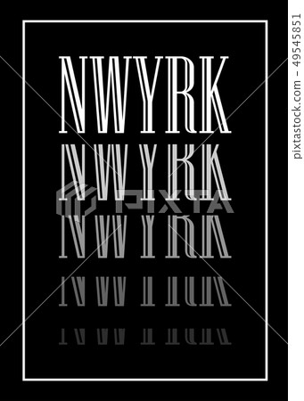 New york city slogan for t shirt printing 49545851