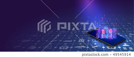 Smart city and wireless communication network Smart city and wireless communication network 49545914