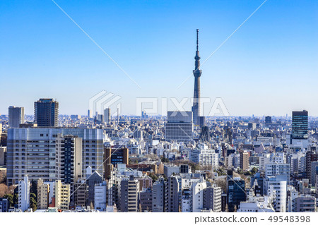 Tokyo cityscape 49548398