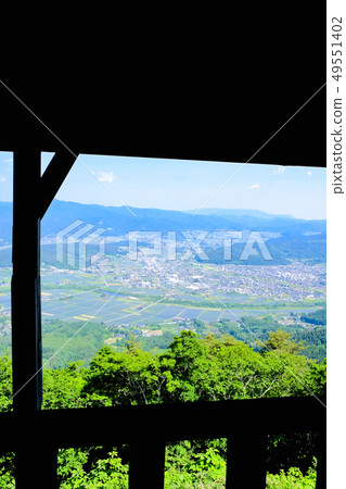 Townscape of Tono seen from Takashimizu Observatory 49551402