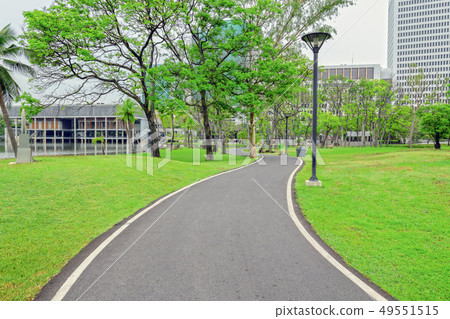 Beautiful garden in daytime Beautiful garden in daytime 49551515