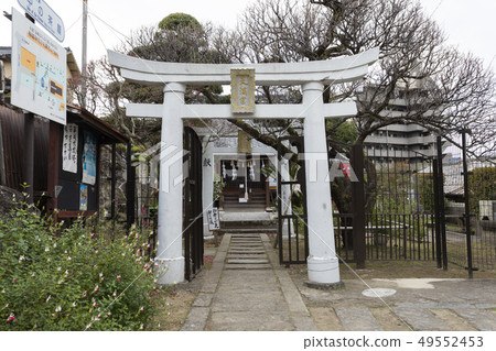 梅花園在天滿宮的鳥居 梅花園在天滿宮的鳥居 49552453