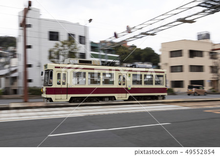 Nagasaki streetcar 49552854