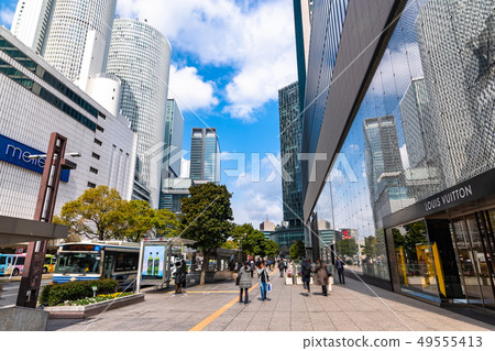 《愛知縣》名古屋車站前/都市風景 49555413