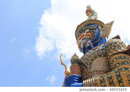 Stone statue in bangkok 49555835