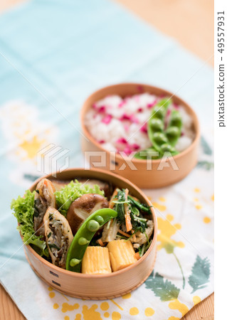 Japanese-style Wappou bento Japanese-style Wappou bento 49557931