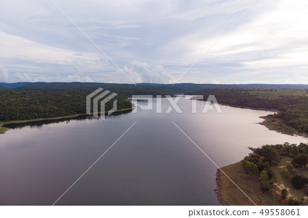 Drone shot Aerial view landscape scenic of big 49558061