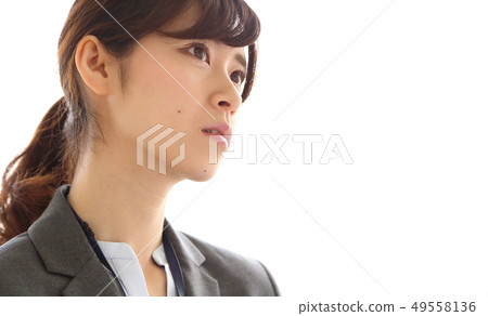 年輕女商人形象 49558136
