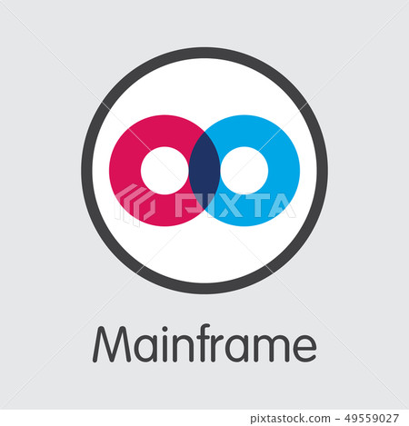 Mft Mainframe The Logo Of Crypto Coins Or Stock Illustration 49559027 Pixta