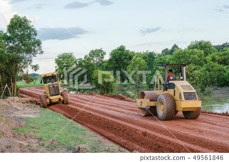 Roller steamroller or vibratory roller machine 49561846