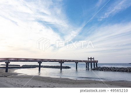 Niigata Izumozaki Town Yuzuri Bridge (Sea of Japan Sunset Park) Niigata Izumozaki Town Yuzuri Bridge (Sea of Japan Sunset Park) 49565210