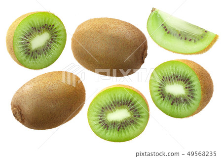 Kiwifruits A. deliciosa, paths Kiwifruits A. deliciosa, paths 49568235