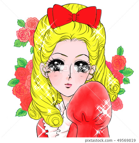 少女漫畫少女漫畫垂直卷公主公主 49569819