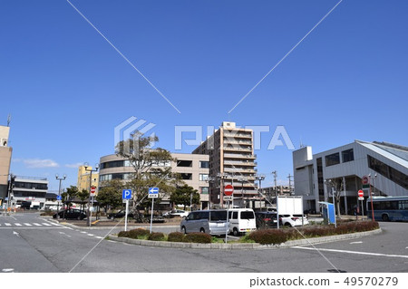 土浦市荒川町站西口都市風景 土浦市荒川町站西口都市風景 49570279