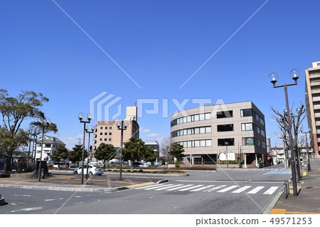 土浦市荒川町站西口都市風景 土浦市荒川町站西口都市風景 49571253
