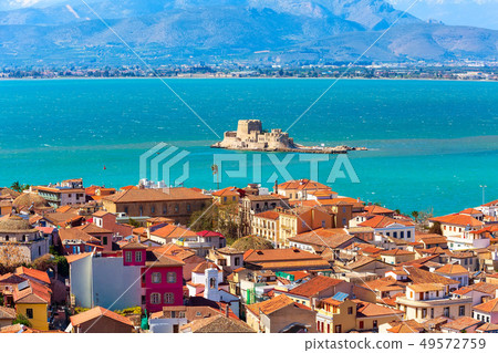 Nafplio, Greece aerial view 49572759
