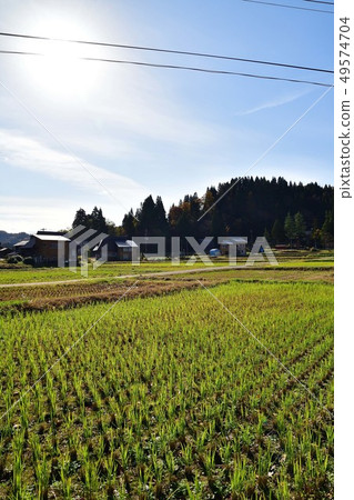 Village scenery of Takayanagi Kabuki (Niigata Prefecture) Village scenery of Takayanagi Kabuki (Niigata Prefecture) 49574704