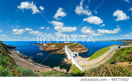 Island Pancha coastline panorama, Spain 49575002