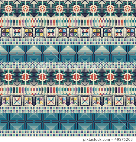 Palestinian embroidery pattern 108 Palestinian embroidery pattern 108 49575203