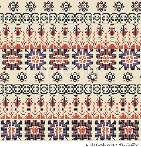 Palestinian embroidery pattern  105 49575206