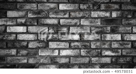 Background of brick wall with old texture pattern. 49578031