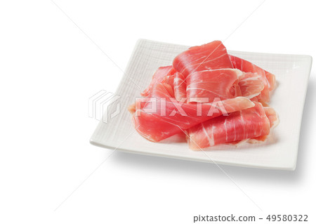 Raw ham (Hammon Serrano) 49580322