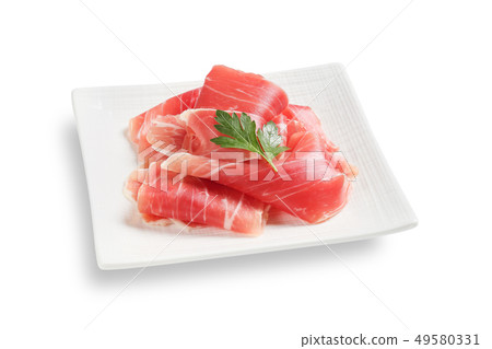 Raw ham (Hammon Serrano) Raw ham (Hammon Serrano) 49580331