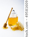 Honey jar of honey 49581609